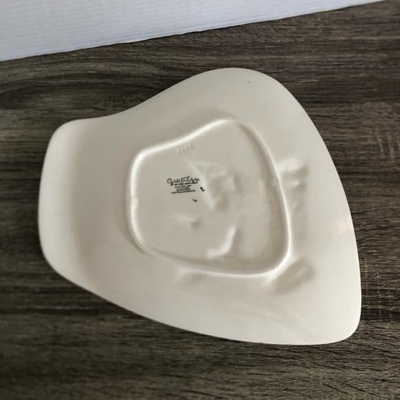 Vtg Carltonware Hand Painted Morning Glory Plate - Picture 5 of 13